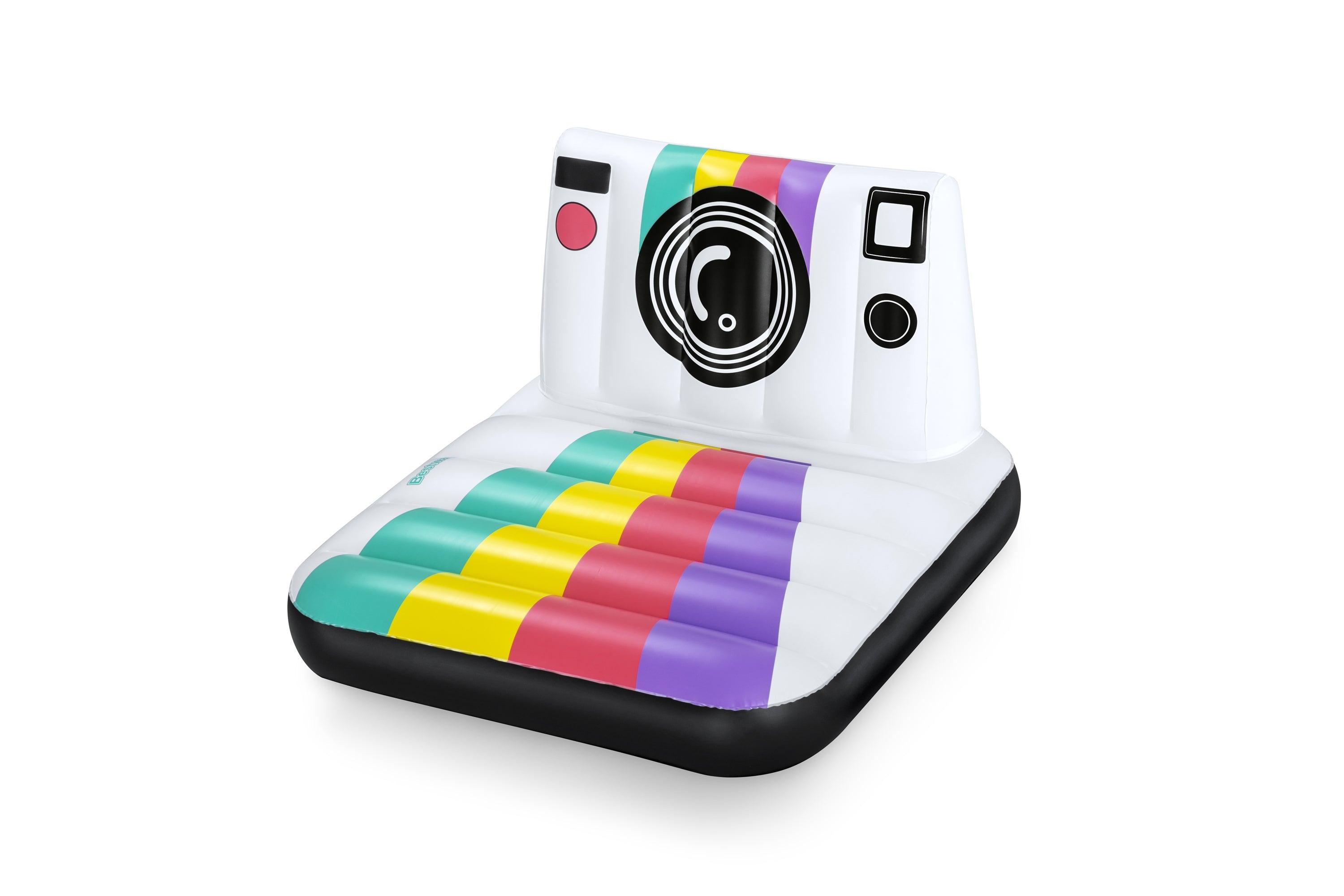 Gonfiabile piscina poltrona polaroid vintage 127x102 Bestway - Brico Sapiens - L' evoluzione del fai da te Gonfiabile piscina poltrona polaroid vintage 127x102 Bestway - Brico Sapiens - L' evoluzione del fai da te